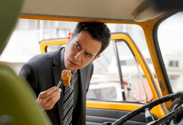 BONES:  Aubrey (John Boyd) investigates the murder of a TV celebrity chef in the "The Big Beef At The Royal Diner" episode of BONES airing Thursday, April 30 (8:00-9:00 PM ET/PT) on FOX. ©2015 Fox Broadcasting Co. Cr: Jennifer Clasen/FOX