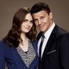 BONES: Emily Deschanel as Dr. Temperance Brennan and David Boreanaz as FBI Special Agent Seeley Booth. The eleventh season of BONES premieres Thursday, Oct. 1 (8:00-9:00 PM ET/PT) on FOX. ©2014 Fox Broadcasting Co. Cr: Brian Bowen Smith/FOX