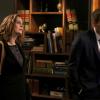 BONES: L-R: Emily Deschanel and David Boreanaz in the Spring premiere "The Death In The Defense" episode of BONES airing Thursday, April 14 (8:00-9:00 PM ET/PT) on FOX.  ©2016 Fox Broadcasting Co.  Cr:  Patrick McElhenney/FOX