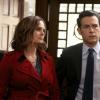 BONES: L-R: Emily Deschanel, John Boyd in the "The Last Shot at a Second Chance" episode of BONES airing Thursday, May 5 (8:00-9:00 PM ET/PT) on FOX.  ©2016 Fox Broadcasting Co.  Cr:  Patrick McElhenney/FOX