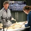 BONES: L-R: Guest star  Brian Klugman and Emily Deschanel in the "The Fight in the Fixer" episode of BONES airing Thursday, May 12 (8:00-9:00 PM ET/PT) on FOX.  ©2016 Fox Broadcasting Co.  Cr:  Patrick McElhenney/FOX