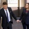 BONES: L-R: David Boreanaz and Emily Deschanel in the "The Fight in the Fixer" episode of BONES airing Thursday, May 12 (8:00-9:00 PM ET/PT) on FOX.  ©2016 Fox Broadcasting Co.  Cr:  Patrick McElhenney/FOX