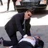 BONES: L-R: David Boreanaz and guest star Michael Gaston in the "The Secret in the Service" episode of BONES airing Thursday, May 26 (8:00-9:00 PM ET/PT) on FOX.  ©2016 Fox Broadcasting Co.  Cr:  Patrick McElhenney/FOX