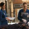 BONES: L-R: Michaela Conlin, Emily Deschanel and T.J. Thyne in the "The Nightmare Within The Nightmare" season finale episode of BONES airing Thursday, July 21 (8:00-9:00 PM ET/PT) on FOX.  ©2016 Fox Broadcasting Co.  Cr:  Patrick McElhenney/FOX