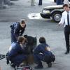 BONES:  L-R:  Brennan (Emily Deschanel), Hodgins (TJ Thyne), Cam (Tamara Taylor) and Booth (David Boreanaz) investigate remains at a crime scene in "The Partners in the Divorce" episode of BONES airing Monday, Sept. 24 (8:00-9:00 PM ET/PT) on FOX.  ©2012 Fox Broadcasting Co.  Cr:  Adam Taylor/FOX