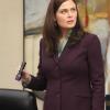 BONES:  Brennan (Emily Deschanel) searches for blood at the office of a recently murdered high-powered divorce lawyer in "The Partners in the Divorce" episode of BONES airing Monday, Sept. 24 (8:00-9:00 PM ET/PT) on FOX.  ©2012 Fox Broadcasting Co.  Cr:  Patrick McElhenney/FOX
