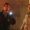 BONES:  Brennan (Emily Deschanel, R) and Hodgins (TJ Thyne, L) investigate the remains of a man killed when a bomb exploded in the &quot;The Gunk in the Garage&quot; episode of BONES airing Monday, Oct. 1 (8:00-9:00 PM ET/PT) on FOX.  &#xa9;2012 Fox Broadcasting Co.  Cr:  Patrick McElhenney/FOX