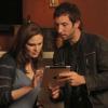 BONES:   Jeffersonian intern Colin Fisher (guest star Joel David Moore, R) brings Brennan (Emily Deschanel, L) important evidence in "The Method in the Madness" episode of BONES airing Monday, Nov. 5 (8:00-9:00 PM ET/PT) on FOX.  ©2012 Fox Broadcasting Co.  Cr:  Patrick McElhenney/FOX