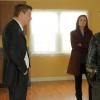 BONES:  Brennan (Emily Deschanel, C) and Booth (David Boreanaz, L) question Davey Benson (guest star Kevin G. Schmidt, R), the son of a crime scene cleanup expert recently found dead in the &quot;The Bod in the Pod&quot; episode of BONES airing Monday, Nov. 19 (8:00-9:00 PM ET/PT) on FOX. &#xa9;2012 Fox Broadcasting Co.  Cr:  Jennifer Clasen/FOX