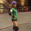 BONES:  Angela (Michaela Conlin) goes undercover as a roller derby skater in the &quot;The Doll in the Derby&quot; episode airing Monday, Feb. 4 (8:00-9:00 PM ET/PT) on FOX.  &#xa9;2013 Fox Broadcasting Co.  Cr:  Patrick McElhenney/FOX