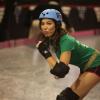 BONES:  Angela (Michaela Conlin) goes undercover as a roller derby skater in the &quot;The Doll in the Derby&quot; episode airing Monday, Feb. 4 (8:00-9:00 PM ET/PT) on FOX.  &#xa9;2013 Fox Broadcasting Co.  Cr:  Patrick McElhenney/FOX