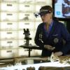 BONES:  Brennan (Emily Deschanel) is shot while working late at the Jeffersonian lab in the "The Shot in the Dark" episode of BONES airing Monday, Feb. 11 (8:00-9:00 PM ET/PT) on FOX.  ©2013 Fox Broadcasting Co. Cr: Jordin Althaus/FOX