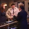 BONES: Brennan (Emily Deschanel, L) and Booth (David Boreanaz, C) interview a jewelry store owner (guest star Curtis Armstrong, R) in the &quot;The Blood from the Stones&quot; episode of BONES airing Monday, March 25 (8:00-9:00 PM ET/PT) on FOX.  &#xa9;2013 Fox Broadcasting Co.  Cr:  Patrick McElhenney/FOX