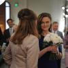 BONES:  Brennan (Emily Deschanel, R) shares a special moment with Booth's mother (guest star Joanna Cassidy, L) in the &quot;The Party in the Pants&quot; episode of BONES airing Monday, April 15 (8:00-9:00 PM ET/PT) on FOX.  &#xa9;2013 Fox Broadcasting Co.  Cr:  Richard Foreman/FOX