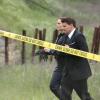 BONES: Brennan (Emily Deschanel, L) and Booth (David Boreanaz, R) investigate a the murders of several FBI agents with whom Booth was close in the &quot;The Secret in the Siege&quot; season finale episode of BONES airing Monday, April 29 (8:00-9:00 PM ET/PT) on FOX. &#xa9;2013 Fox Broadcasting Co. Cr: Patrick McElhenney/FOX