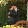 BONES: Brennan (Emily Deschanel, L) and Booth (David Boreanaz, R) discuss the future of their relationship in the &quot;The Secret in the Siege&quot; season finale episode of BONES airing Monday, April 29 (8:00-9:00 PM ET/PT) on FOX. &#xa9;2013 Fox Broadcasting Co. Cr: Patrick McElhenney/FOX