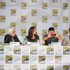 FOX FANFARE AT SAN DIEGO COMIC-CON © 2013: The cast members David Boreanaz and Emily Deschanel and Creator and Executive Producer Hart Hanson and Executive Producer Ian Toynton during the BONES panel on Thursday, July 18 at the FOX FANFARE AT SAN DIEGO COMIC-CON © 2013.  CR: Frank Micelotta/FOX  © 2013 FOX BROADCASTING