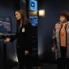 BONES:  Brennan (Emily Deschanel, L) and AUSA Caroline Julian (guest star Patricia Belcher, R) watch as Sweets questions a gang member in the "El Carnicero en el Coche" episode of BONES airing Monday, Sept. 23 (8:00-9:00 PM ET/PT) on FOX.  ©2013 Fox Broadcasting Co.  Cr:  Ray Mickshaw/FOX