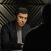 BONES:  Sweets (John Francis Daley) questions a gang member in the "El Carnicero en el Coche" episode of BONES airing Monday, Sept. 23 (8:00-9:00 PM ET/PT) on FOX.  ©2013 Fox Broadcasting Co.  Cr:  Ray Mickshaw/FOX
