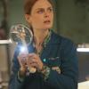BONES:  Brennan (Emily Deschanel) finds a clue from Pelant in the "The Sense in the Sacrifice" episode of BONES airing Monday, Oct. 7 (8:00-9:00 PM ET/PT) on FOX.  ©2013 Fox Broadcasting Co.  Cr:  Patrick McElhenney/FOX