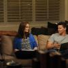 BONES:  Brennan (Emily Deschanel, L) and Booth (David Boreanaz, R) discuss their bucket lists in the &quot;The Lady on the List&quot; episode of BONES airing Monday, Oct. 14  (8:00-9:00 PM ET/PT) on FOX.  &#xa9;2013 Fox Broadcasting Co.  Cr:  Ray Mickshaw/FOX