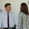 BONES: After learning about the bucket list of the murder victim in their current case, Brennan (Emily Deschanel, R) and Booth (David Boreanaz, L) discuss what is on their personal bucket lists in the &quot;The Lady on the List&quot; episode of BONES airing Monday, Oct. 14  (8:00-9:00 PM ET/PT) on FOX.  &#xa9;2013 Fox Broadcasting Co.  Cr:  Ray Mickshaw/FOX