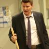 BONES: Booth (David Boreanaz) investigates a food scientist's lab in the &quot;The Mystery in the Meat&quot; episode of BONES airing Friday, Nov. 22 (8:00-9:00 PM ET/PT) on FOX. &#xa9;2013 Fox Broadcasting Co.  Cr: Patrick McElhenney/FOX