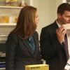 BONES: Brennan (Emily Deschanel, L) and Booth (David Boreanaz, R) investigate a food scientists lab in the "The Mystery in the Meat" episode of BONES airing Friday, Nov. 29 (8:00-9:00 PM ET/PT) on FOX. ©2013 Fox Broadcasting Co.  Cr: Patrick McElhenney/FOX
