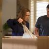 BONES:  A package filled with remains is delivered to Brennan (Emily Deschanel, L) and Booth's (David Boreanaz, R) home in the &quot;The Ghost in the Killer&quot; episode of BONES airing Friday, Jan. 10 (8:00-9:00 PM ET/PT) on FOX.  &#xa9;2013 Fox Broadcasting Co.  Cr:  Jennifer Clasen/FOX