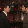 BONES:  Booth (David Boreanaz, L) questions a suspect (guest star Robert Baker, R) in the &quot;Big in the Philippines&quot; episode of BONES airing Friday, Jan. 17 (8:00-9:00 PM ET/PT) on FOX.  &#xa9;2013 Fox Broadcasting Co.  Cr:  Patrick McElhenney/FOX