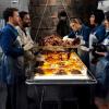 BONES:  The Jeffersonian team (L-R: TJ Thyne, guest star Ignacio Serricchio, Emily Deschanel, Tamara Taylor and Michaela Conlin) examine remains found in a septic tank in the &quot;The Repo Man in the Septic Tank&quot; episode of BONES airing Monday, March 17 (8:00-9:00 PM ET/PT) on FOX. &#xa9;2014 Fox Broadcasting Co.  Cr: Ray Mickshaw/FOX