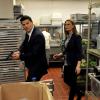 BONES:  Brennan (Emily Deschanel, R) and Booth (David Boreanaz, L) track a lead in their case in the &quot;The Repo Man in the Septic Tank&quot; episode of BONES airing Monday, March 17 (8:00-9:00 PM ET/PT) on FOX. &#xa9;2014 Fox Broadcasting Co.  Cr: Richard Foreman/FOX