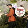 BONES:  Booth (David Boreanaz, L) provides the entertainment at Christine's birthday party in the &quot;The Carrot in the Kudzu&quot; episode of BONES airing Monday, March 24 (8:00-9:00 PM ET/PT) on FOX.  Also pictured:  Emily Deschanel, R. &#xa9;2014 Fox Broadcasting Co.  Cr:  Patrick McElhenney/FOX