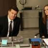 BONES: Brennan (Emily Deschanel, R) and Booth (David Boreanaz, L) question a wealthy suspect in the &quot;The Turn in the Urn&quot; episode of BONES airing Monday, March 31 (8:00-9:00 PM ET/PT) on FOX. &#xa9;2014 Fox Broadcasting Co. Cr: Patrick McElhenney/FOX