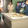 BONES:  L-R:  Cam (Tamara Taylor), Jeffersonian intern Colin Fisher (guest star Joel David Moore), Hodgins (TJ Thyne) and Brennan (Emily Deschanel) investigate the death of a conspiracy blog writer in the &quot;The Recluse in the Recliner&quot; Season Finale episode of BONES airing Monday, May 19 (8:00-9:00 PM ET/PT) on FOX.  &#xa9;2014 Fox Broadcasting Co.  Cr:  Adam Taylor/FOX