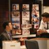 BONES:   Booth (David Boreanaz, R) and Sweets (John Francis Daley, L) investigate the death of a conspiracy blog writer in the "The Recluse in the Recliner" Season Finale episode of BONES airing Monday, May 19 (8:00-9:00 PM ET/PT) on FOX.  ©2014 Fox Broadcasting Co.  Cr:  Patrick McElhenney/FOX