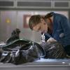BONES:  Brennan (Emily Deschanel) investigates a dead body found in a wall at a club in the BONES episode "The Man in the Wall" airing Tuesday, Nov. 15 (8:00-9:00 PM ET/PT) on FOX.   ™©2005 Fox Broadcasting Co.  Cr:  Isabella Vosmikova/FOX.