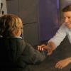 BONES:  Booth (David Boreanaz, R) gets a visit from his son (Ty Panitz, L) when he is quarantined in the lab on Christmas in the BONES episode "The Man In The Fallout Shelter" airing Tuesday, Dec. 13 (8:00-9:00 PM ET/PT) on FOX.  ™©2005 Fox Broadcasting Co.  Cr:  Carin Baer/FOX.