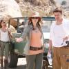 BONES:  Brennan (Emily Deschanel, C) and Booth (David Boreanaz, R) investigate the murder of Angela's (Michaela Conlin, L) boyfriend in the BONES episode "A Skull in the Desert" airing Wednesday, March 29 (8:00-9:00 PM ET/PT) on FOX.  ©2006 Fox Broadcasting Co.  Cr:  Isabella Vosmikova/FOX