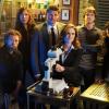 BONES:  The second season of BONES premieres Wednesday, Aug. 30 (8:00-9:00 PM ET/PT) on FOX.  Pictured L-R:  TJ Thyne, Michaela Conlin, David Boreanaz, Emily Deschanel, Eric Millegan and Tamara Taylor.  ©2006 Fox Broadcasting Co.  Cr:  Art Streiber/FOX