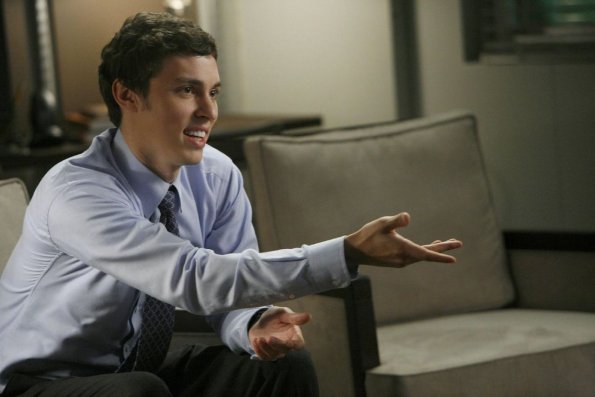 BONES:  Dr. Lance Sweets (John Francis Daley) works with Booth and Brennan on strengthening their partnership in the BONES episode "The Secret in the Soil" airing Tuesday, Oct. 23 (8:00-9:00 PM ET/PT) on FOX.
©2007 Fox Broadcasting Company.  Cr:  Isabella Vosmikova/FOX