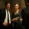 BONES:  Brennan (Emily Deschanel, R) and Booth (David Boreanaz, L) discover the body of a Jeffersonian intern in the building's incinerator in the BONES episode &quot;Intern in the Incinerator&quot; airing Tuesday, Nov. 6 (8:00-9:00 PM ET/PT) on FOX.  &copy;2007 Fox Broadcasting Co.  Cr:  Isabella Vosmikova/FOX