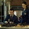 BONES:  Brennan (Emily Deschanel, R) and Zack (Eric Millegan, L) examine the 20-year-old remains of a teenager found in a high school time capsule in the BONES episode &quot;The Boy in the Time Capsule&quot; airing Tuesday, Nov. 13 (8:00-9:00 PM ET/PT) on FOX.  &copy;2007 Fox Broadcasting Co.  Cr:  Ray Mickshaw/FOX