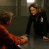 BONES:  Brennan (Emily Deschanel, R) attempts to work out her relationship with her father (guest star Ryan O'Neal, L), who is in jail for murder in the BONES  episode &quot;The Knight on the Grid&quot; airing Tuesday, Nov. 20 (8:00-9:00 PM ET/PT) on FOX.  &copy;2007 Fox Broadcasting Co.  Cr:  Isabella Vosmikova/FOX