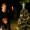 BONES:  Booth (David Boreanaz, top) and his son Parker (Ty Panitz, bottom) have a special surprise for Brennan and her family in the BONES episode &quot;The Santa in the Slush&quot; airing Tuesday, Nov. 27 (8:00-9:00 PM ET/PT) on FOX.  &copy;2007 Fox Broadcasting Co.  Cr:  Isabella Vosmikova/FOX