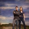 BONES:  David Boreanaz and Emily Deschanel. The third season of BONES premieres Tuesday, Sept. 25 (8:00-9:00 PM ET/PT) on FOX. ©2007 Fox Broadcasting Co. Cr: Kwaku Alston/FOX