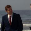 BONES:  When Booth (David Boreanaz, L) and Brennan (Emily Deschanel, R) find a severed body in the Chesapeake Bay, they investigate the parishioners of a small community church in the BONES episode &quot;The He in the She&quot; airing Wednesday, Oct. 8 (8:00-9:00 PM ET/PT) on FOX.  &copy;2008 Fox Broadcasting Co.  Cr:  FOX