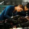 BONES:  Brennan (Emily Deschanel, L) and Cam (Tamara Taylor, R) examine the body of a man found in the aftermath of a meth lab explosion in the BONES episode &quot;The Con Man in the Meth Lab&quot; airing Wednesday, Nov. 12 (8:00-9:00 PM ET/PT) on FOX.  &copy;2008 Fox Broadcasting Co.  Cr:  Greg Gayne/FOX
