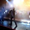 BONES: M&#xf6;tley Cr&#xfc;e (L-R:  Nikki Sixx, Vince Neil, Tommy Lee and Mick Mars) perform at &quot;The Lab&quot; the nightclub owned by Brennan and Booth, in the BONES season finale episode &quot;The End in the Beginning&quot; airing Thursday, May 14 (8:00-9:00 PM ET/PT) on FOX.  &#xa9;2009 Fox Broadcasting Co.  Cr:  Greg Gayne/FOX