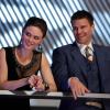 BONES: In an episode with a twist, Brennan (Emily Deschanel, L) and Booth (David Boreanaz, R) are owners of &quot;The Lab&quot; nightclub who are under investigation for murder  in the BONES season finale episode &quot;The End in the Beginning&quot; airing Thursday, May 14 (8:00-9:00 PM ET/PT) on FOX.  &#xa9;2009 Fox Broadcasting Co.  Cr:  Greg Gayne/FOX